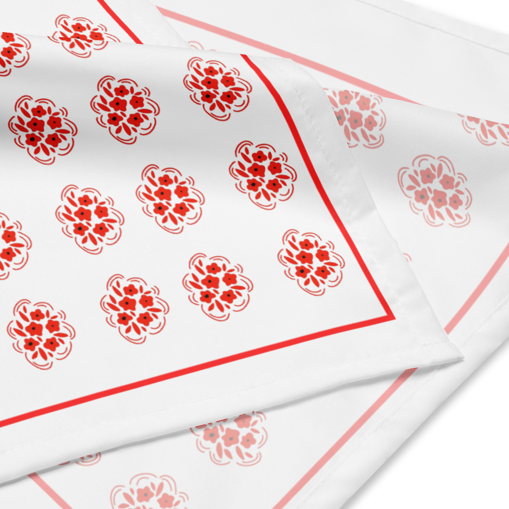 Blossom Red Bandana