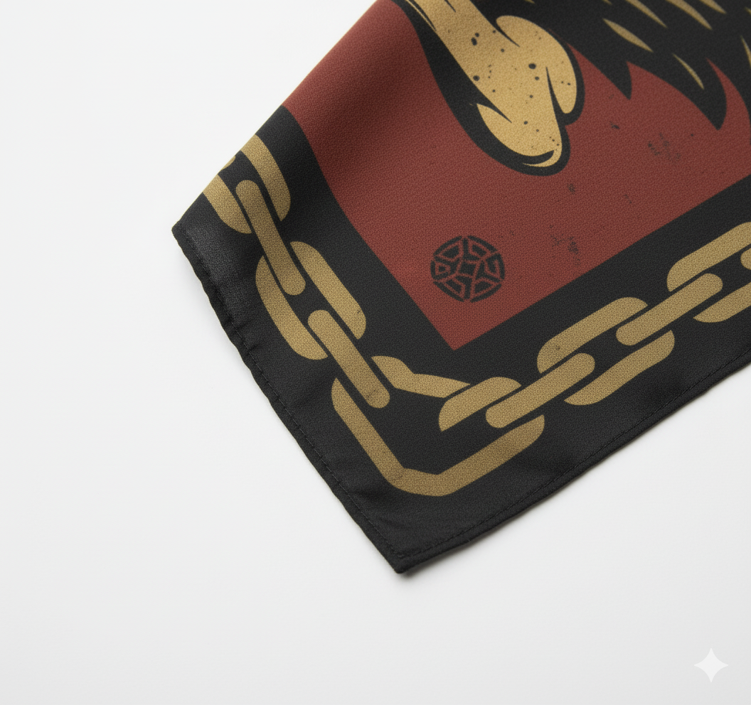 Fenrir Unchained Norse Wolf Bandana