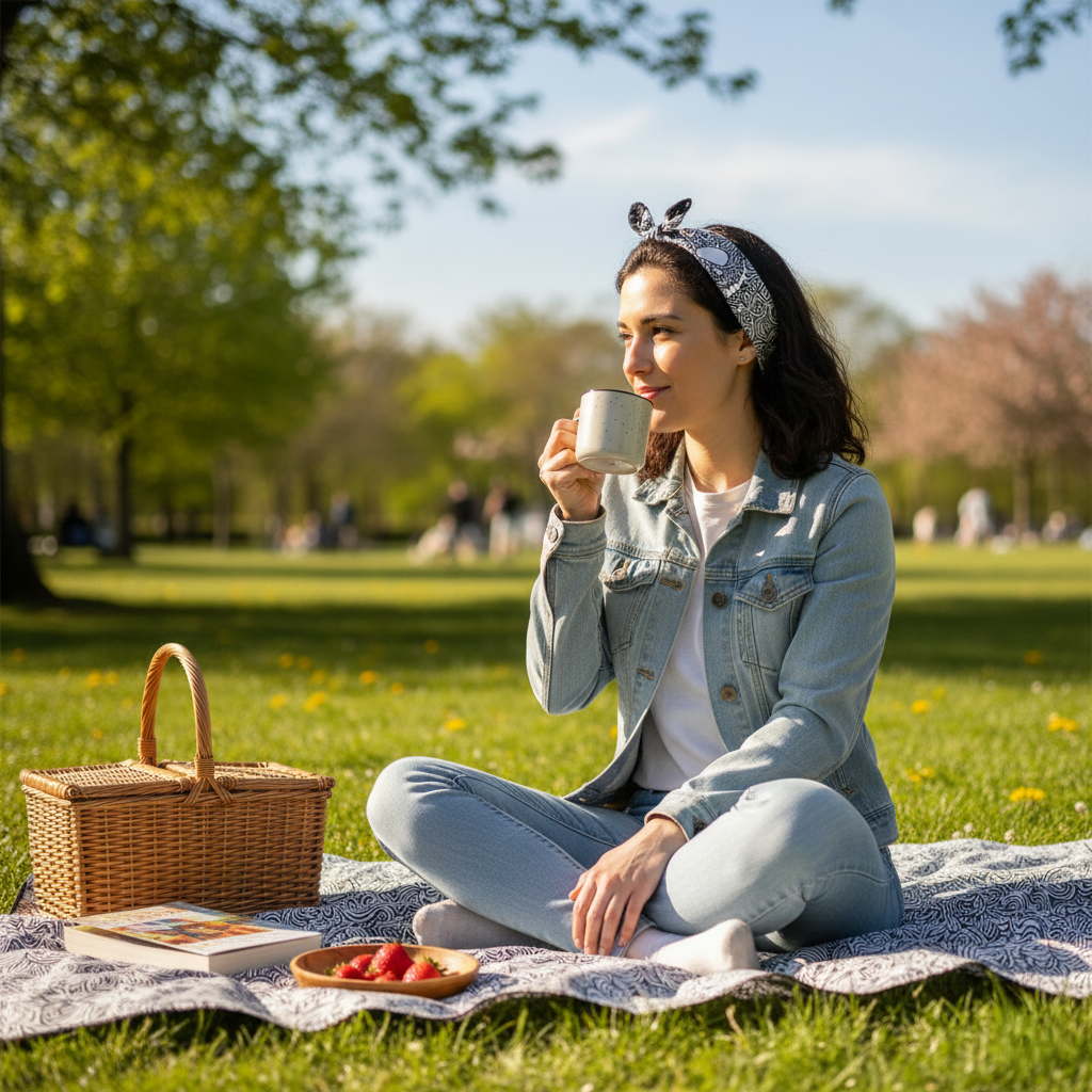 Trance Skull Bandana