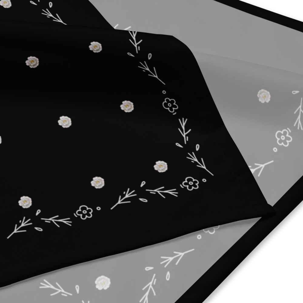Midnight Bloom Bandana
