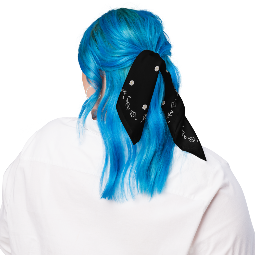 Midnight Bloom Bandana